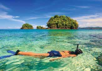 Kayak, paddleboard, swim or snorkel within beautiful Coiba National Park, with its constellation of over 200 islands. Learn about the plate tectonics underlying Golfo Dulce.