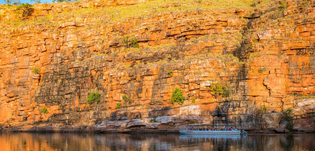 GUIDED ACTIVITY HIGHLIGHTS El Questro or Emma Gorge Full Day Tour This tour offers some of the highlights of the Kimberley and gives an informative overview of El Questro.