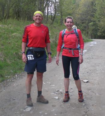 Leg time: 57mins 06secs (10:34pace) Overall time: 5hrs 23mins 36secs (10:24pace for 31.13miles) Section 5 - Blairgowrie to Bridge of Cally (6.85miles) Helen, Bill & I set off together.