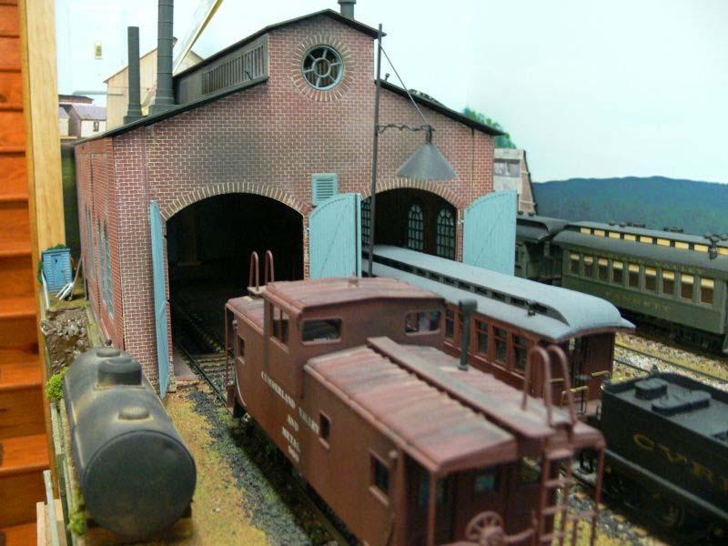 Around the Division Martin Brechbiel's Cumberland Valley RR by Mark Andersen The Cumberland Valley RR is O scale running earlier steam (1900-1920) with scratch built wooden cars running over hand