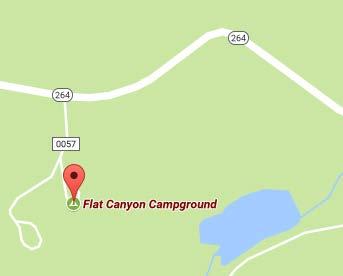Fairview Flat Canyon Campground Park #886254 Flat Canyon Campground is located high on the Wasatch Plateau, at an elevation of 8,800 feet.