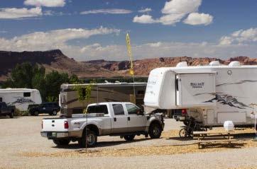 Can accommodate RVs up to 45 Wi-Fi, cable TV, restrooms, showers, laundry, handicap accessible Moab Desert Adventures Arches National Park Hell s Revenge 4x4 Trail Grandstaff Canyon Sand Flats Area