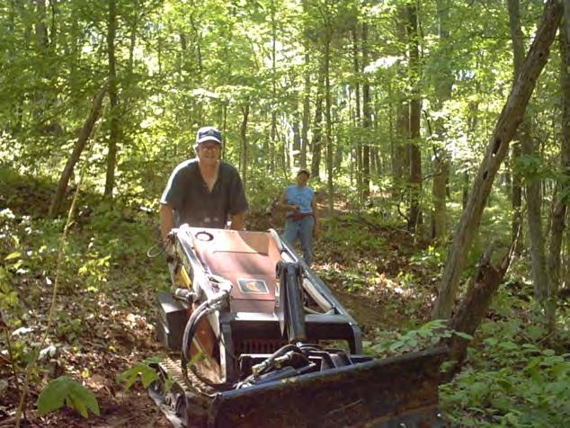 walks of life, from all over the state of Indiana, who have a common goal: To preserve and maintain the multiple-use trail systems in Indiana s forests