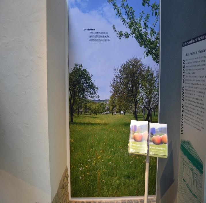 The visitor centres have exhibits on important biodiversity features, for example mountain meadows and bird life as well as human elements such