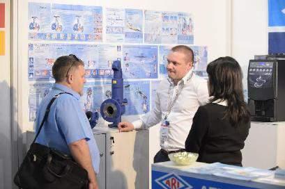 Visitors Sections the visitors were interested in* Heating 37% Exhibition s sections Water supply/water treatment/waste water disposal