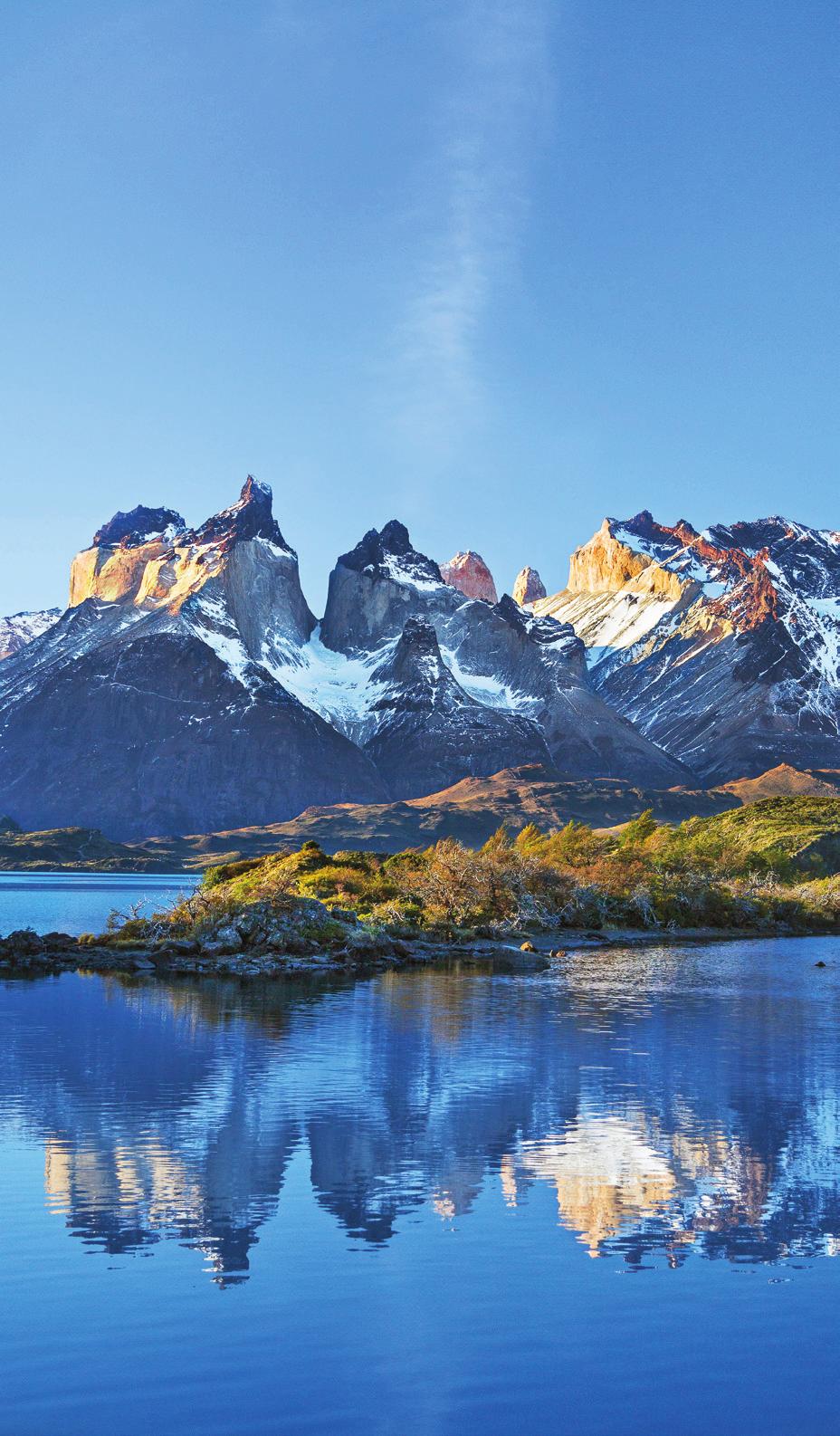 Tour limited to 24 Alumni Association members and friends Day 8: Torres del Paine/El Calafate, Argentina We travel to Argentine Patagonia today, crossing the border at Cancha Carrera then continuing
