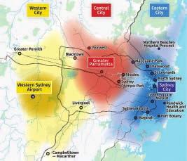 1.4 A Plan for Growing Sydney A Plan for Growing Sydney as proposed to be amended by Towards our Greater Sydney 2056 highlights the significance of Greater Parramatta to the Olympic Peninsula and