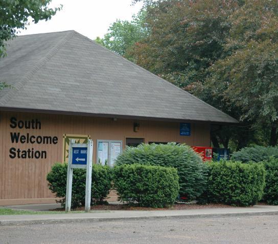 North & South Welcome Stations North and South Welcome Stations provide information and customer services to visitors