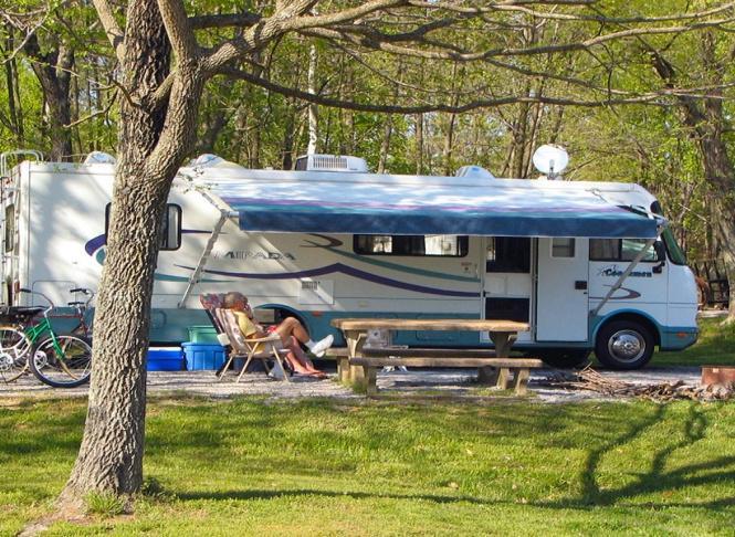 Hillman is nestled along the shores of Kentucky Lake between Moss Creek and Pisgah Bay, so the campground offers many lakefront and lake view