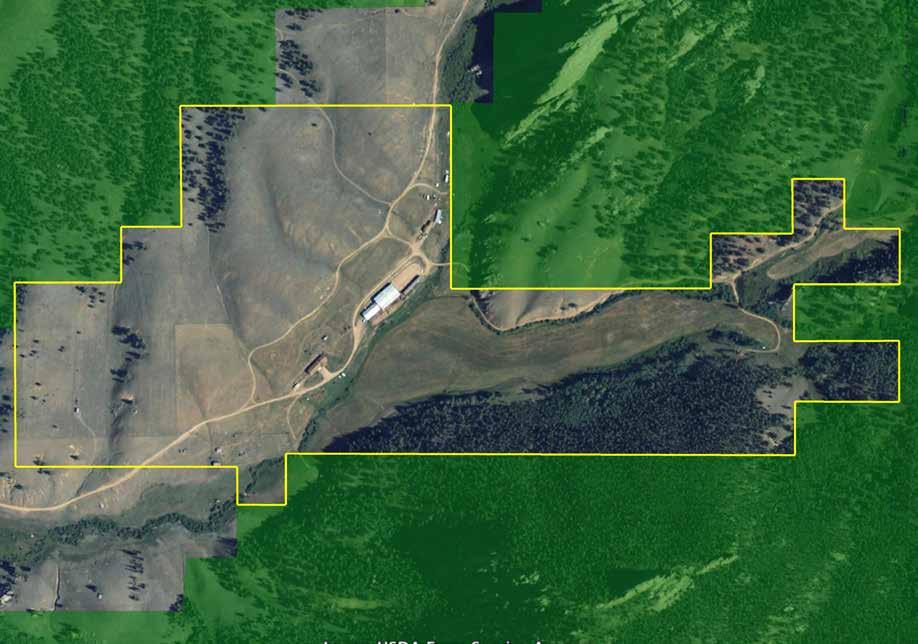hay creek ranch Maps Hay Creek Ranch Aerial Map Maps