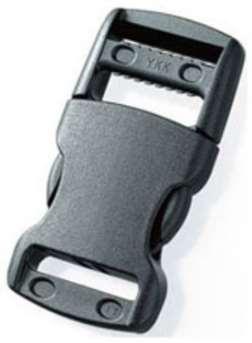 Webbing accessories (buckles, adjusters) LB 25/38/50 R Side release buckle, standard with tri-glide adjustment
