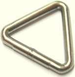 D-ring 25mm x 4mm Stainless : Webbing