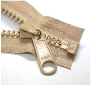 Cut Zips (open end) Our range of open end zips we keep in stock, typically used by the Canvas & Tarpaulin industry