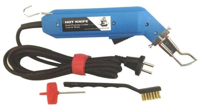 Rope & Cordage Rope / Webbing Cutter 220V Hot Knife, ideal for cutting synthetic ropes and tapes