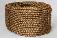 Its texture gives a firm grip with little stretch making it an ideal rope for pulley block work and lifting. Manila Rope is also popular in handicraft work and for decorative purposes.