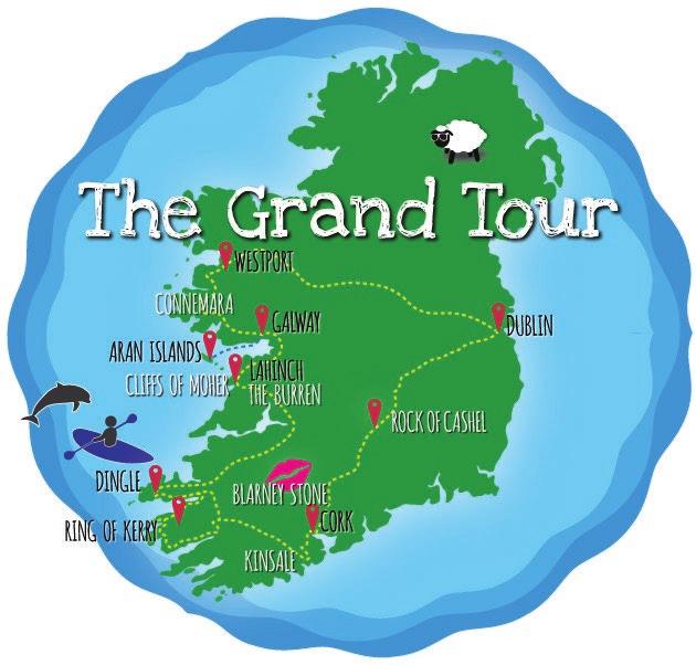 your irish experience begins here! Jewel Tours are perfect for going at a smoother pace whilst enjoying light activity.