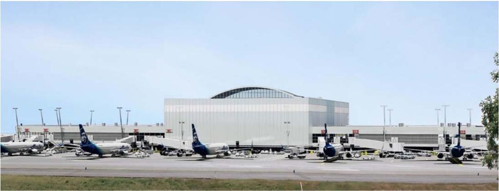 in early 2020 NORTH SATELLITE Renovates and expands terminal in collaboration with Alaska