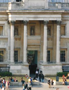 3. COLUMNS To reduce costs, Wilkins was instructed to include columns from the recently demolished Carlton House, the former home of the Prince Regent.