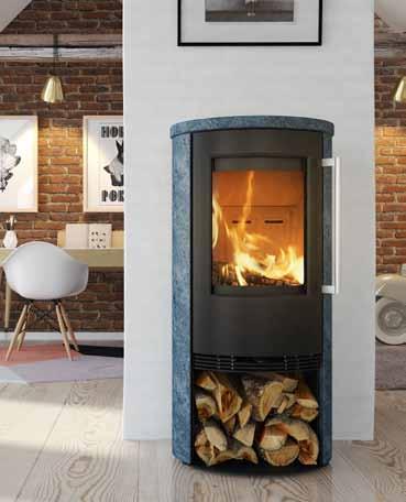 10 11 TT21RS The TT21RS wood-burning stove completes your experience of the elements.