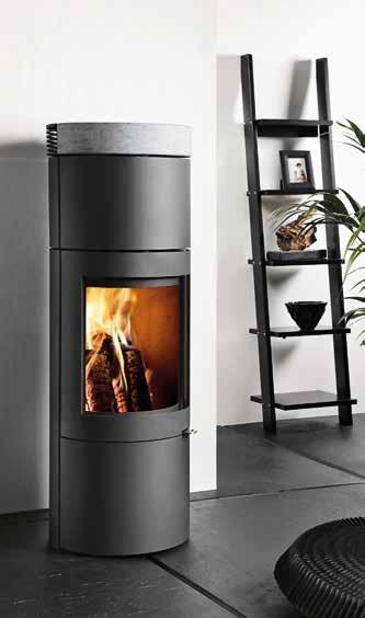WESTFIRE 28 WITH HEAT STORAGE SYSTEM The new Westfire Uniq 28 heat storage stove gently absorbs heat from your stove whilst it is operating.