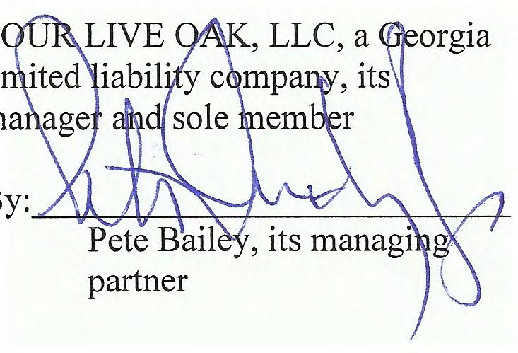 limited liability company YANKEE LANDING HOLDINGS, LLC, a Georgia limited liability company, its manager YANKEE LANDING MANAGER, LLC, a
