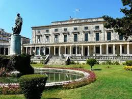 Sissi s Palace, Corfu Day Ten - September 19 Today we take a private bus with the expertise of our English speaking guide and go to the Achilleion area and Sissi's Palace.