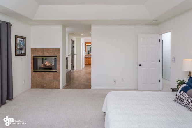 Upstairs is an incredible master suite. What a perfect place to begin and end your day.