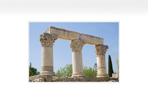 Corinth was destroyed in 146 B.C. by the Roman General Lucius Mummius in reprisal for an anti-roman uprising in the city. Julius Caesar rebuilt the city in 46 B.C. as a Roman colony, and settled many Roman freemen there.