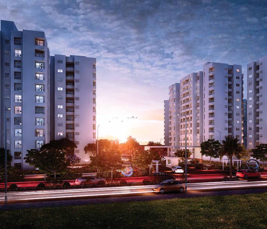 A WORLD IN BALANCE Sprawled across 31 acres, Godrej Prana is an exclusive community featuring thoughtfully designed 1, 2, 2.5 and 3 BHK residences.