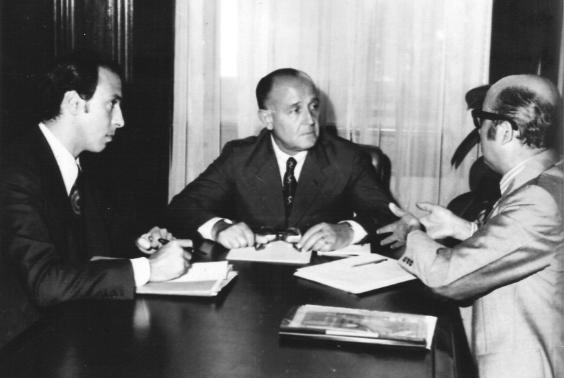 1973 Doctor Lelio MARMORA (left) former