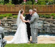 Weddings are held either at 1:00 pm or 4:00 pm with one hour prior to ceremony time and may remain two hours