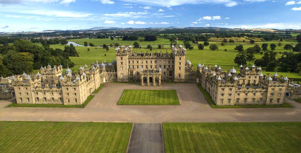 Tuesday, May 21 Day 3 9.30 am Floors Castle the home of the Duke and Duchess of Roxburghe is magnificently situated above the River Tweed.