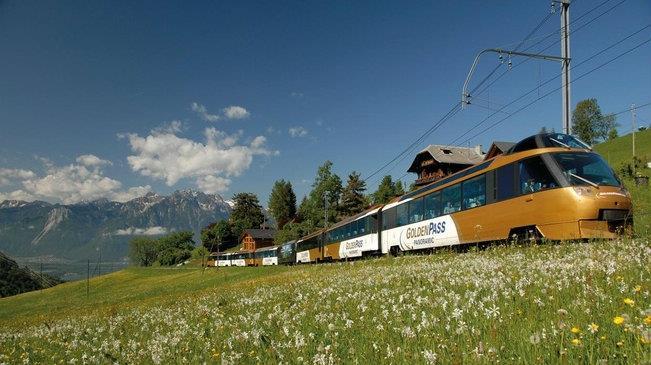 We will travel on Golden Pass line via Bernese Oberland, one of Switzerland s most diverse regions, with