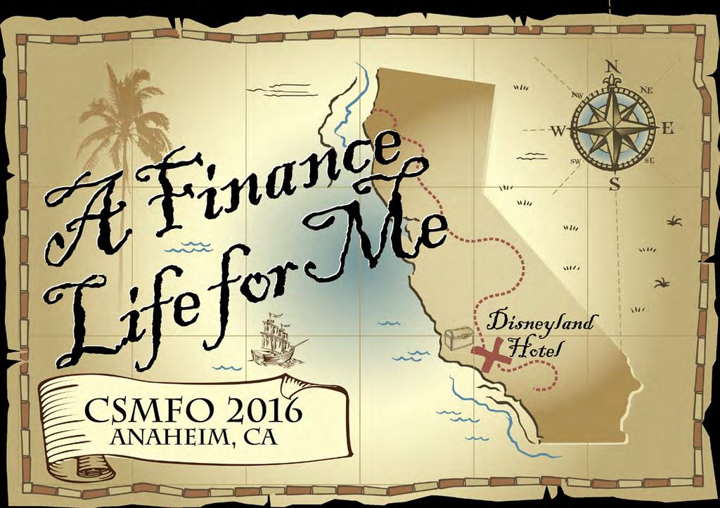 Letter f ro 2016 CSMFO President John Adas Dear Exhibitor/Sponsor, Thank you for being a supporter of the California Society of Municipal Finance Officers (CSMFO).