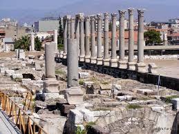Temple of Dionysus - Gymnasium of Youth - Odeon - Library - Agora - Great Theatre - and Roman Bath. Proceed to Kusadasi. Dinner and overnight night stay at Kusadasi. Hotel Marina or similar.