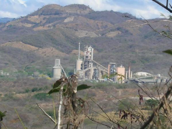 Holcim cement factory is a major employer in Metapán