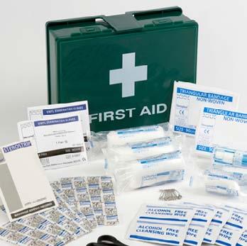 Vehicle First Aid Kit Plasters Comprehensively stocked with all the items you ll need in the event of minor injuries.