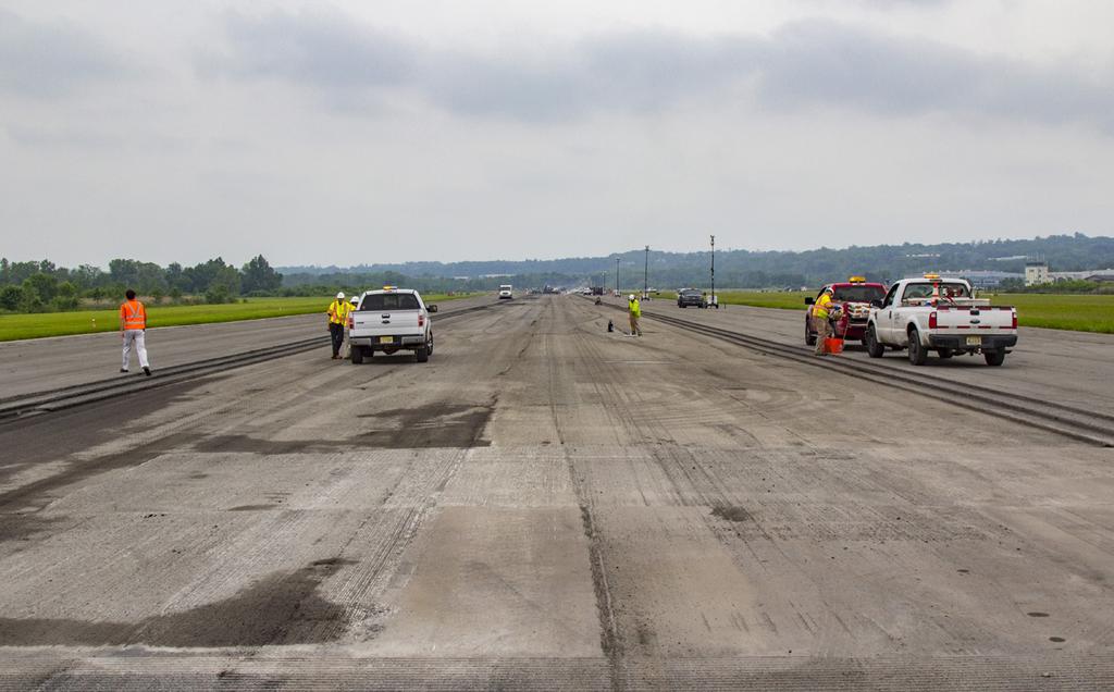 RWY 5-23 Keel Repair Project Recap Over the course of just under one week in June, Morristown Airport