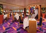 Magenta Main Dining Room Located on Deck 6; accommodates 304.