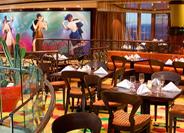 Tequila Latin/Tapas Restaurant Located on Deck 8; accommodates 96.