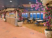 Garden Café/Kid's Café & Great Outdoors Located on Deck 12; accommodates 390, 52