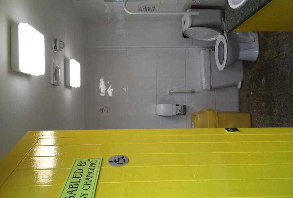 Women s and disabled toilets.