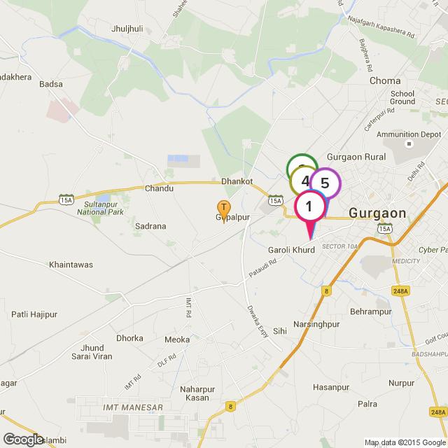 Hospitals Near ATS Tangerine, Gurgaon Top 5 Hospitals (within 5 kms) 1 Partiksha Hospital 4.21Km 2 Kamla hospital 4.