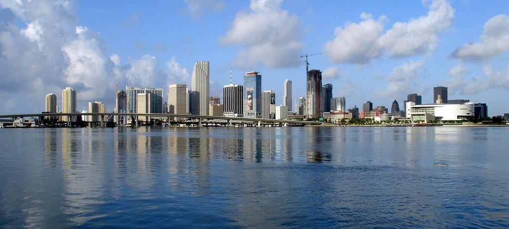 Main news: Miami is divided in two parts: Miami and Miami Beach Miami: It is a city of the USA in Florida and it is the chief town of country of Miami-Dade.