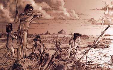 The history of Miami The old city The native american groups Native American groups named Tequesta