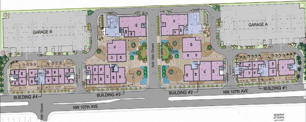 1 MIDTOWN DORAL PHASE 1 Commercial Area Area (*) AS OF