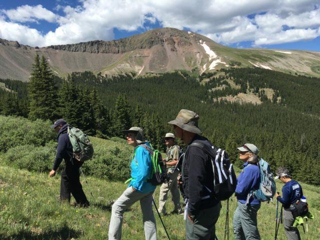 This year the hikers enjoyed a number of new hikes as we sought out trails north of the Ranch rather than experience the frustrations of the traffic delays caused by road construction going down to