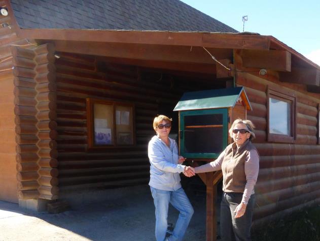It all started with a shelf full of wood and an idea to build a sturdy, waterproof book exchange for the Ranch of the Rockies neighborhood.