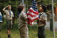 At Camp Marriott, Scouts have the opportunity to earn Merit Badges and participate in other programs led by our highly trained staff.
