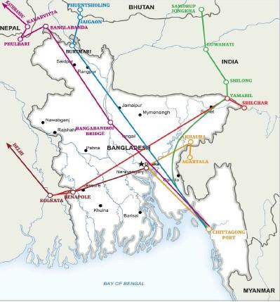 Connectivity in Bangladesh, the game changer Construction of bridges (e.g. Padma Bridge) Ports and terminals (e.g. Payra, Matarbari, Pangaon, Ashuganj, Chittagong) SEZs and industrial parks Highways (e.